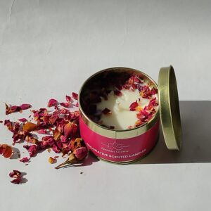 Tin Jars With Rose Fragrance